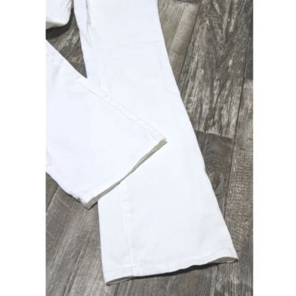 Women's White House Black Market White Denim Jeans - Picture 3 of 3